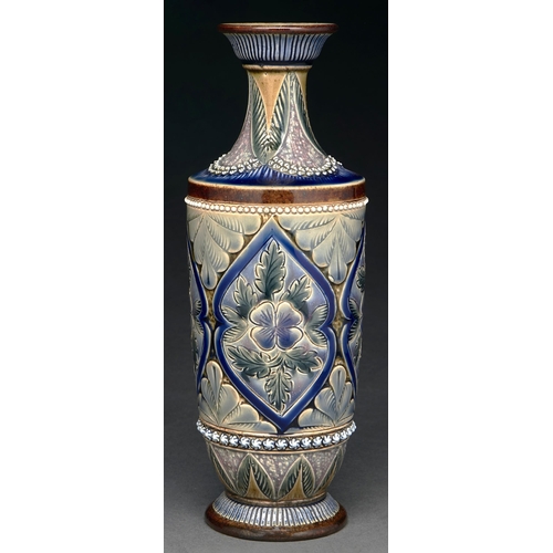 Appraisal: A Doulton ware vase decorated by Margaret Aitken with a