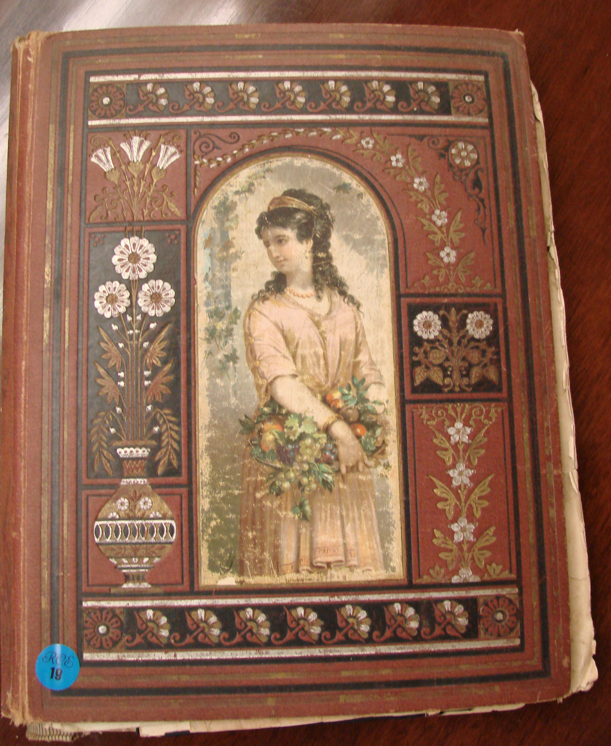 Appraisal: TRADE CARD ALBUM Containing approximately late th early th century