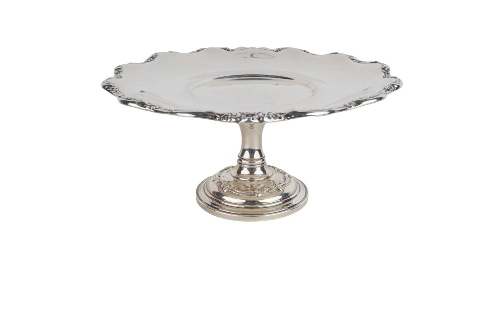 Appraisal: REED BARTON WEIGHTED STERLING COMPOTE troy ounces Provenance The Estate