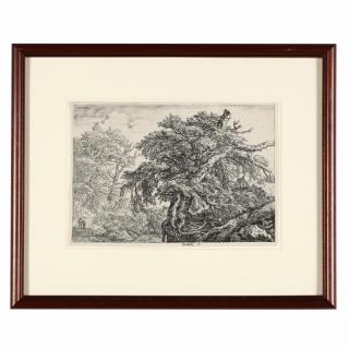 Appraisal: Jacob van Ruisdael Dutch circa etching signed in plate trimmed