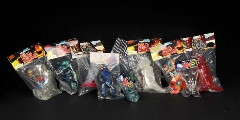 Appraisal: Lot of Vinyl Figures Description Japanese Rumble Monsters Condition Excellent