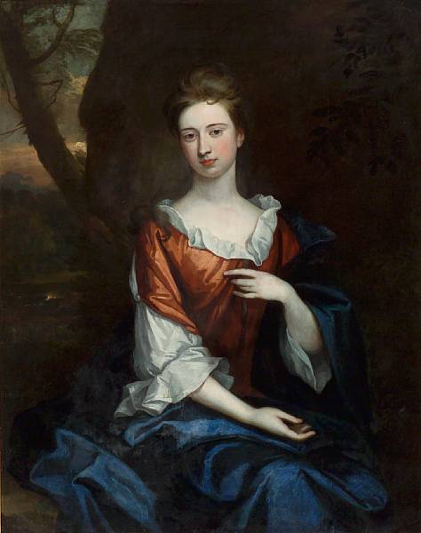 Appraisal: Follower of Sir Godfrey Kneller British - A portrait of