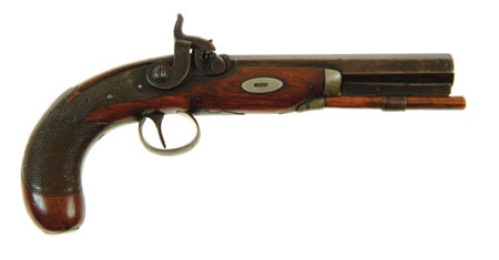 Appraisal: HUNT IMPORT DERRINGER Cal - octal bbl Marked EDD HUNT