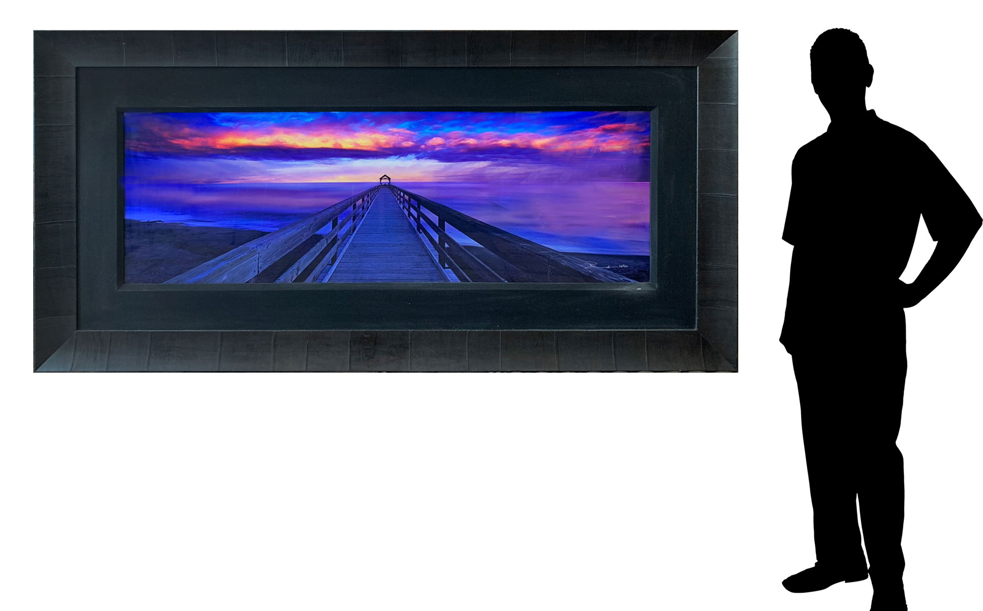 Appraisal: LIK Peter Australian ''Sunset Dreams'' Photograph sight size '' x