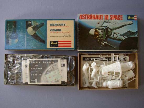 Appraisal: Mercury Gemini and a Space Walk Two kits the original