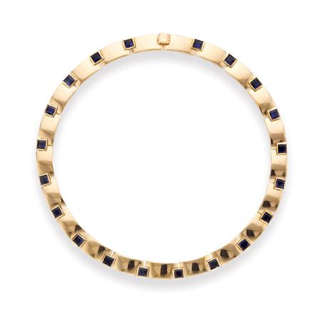 Appraisal: Gold and Iolite Necklace Chaumet Estimate -