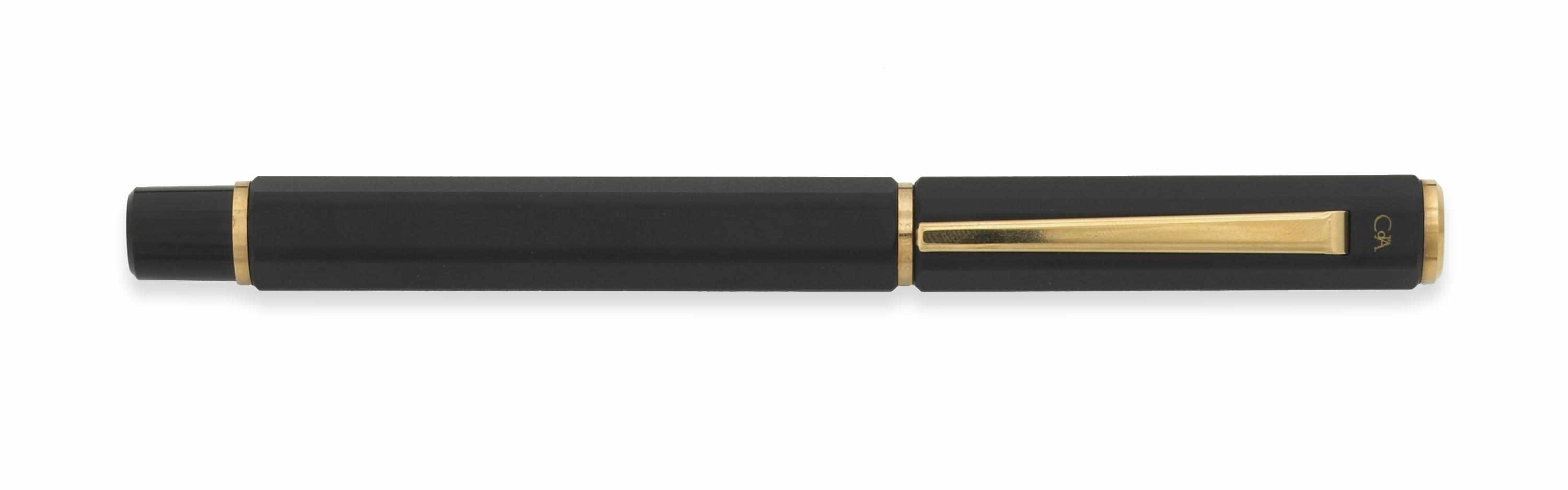 Appraisal: CARAN D'ACHE One Ecridor Writing Instruments Fountain pen Black matte