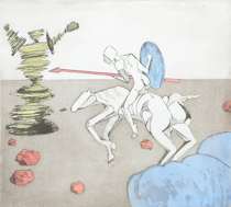 Appraisal: Image by Salvador Dali Spanish - The Quest from Suite