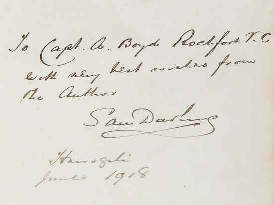 Appraisal: Darling Sam Sam Darling's Reminiscences one of large paper copies