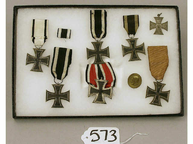 Appraisal: Collection of Iron Crosses st Class including WWI and WWII