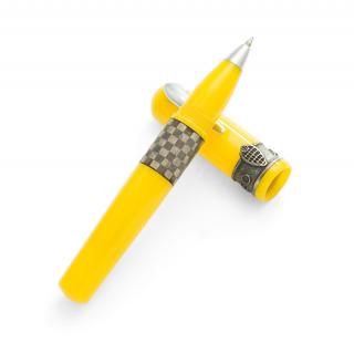 Appraisal: A DELTA ALPHA ROMEO ROLLER BALL IN YELLOW A DELTA