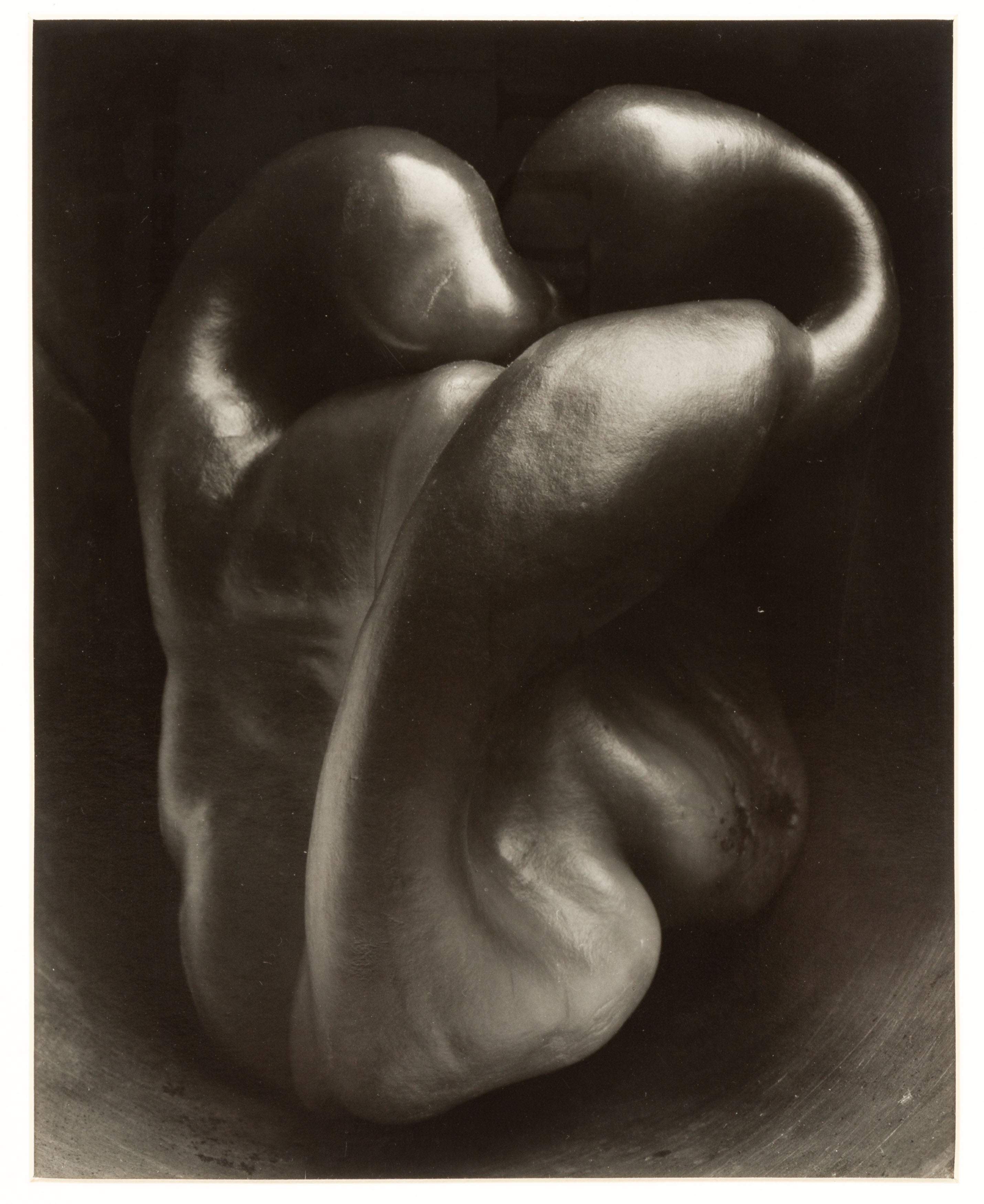 Appraisal: EDWARD WESTON - PEPPER NO silver gelatin print made by