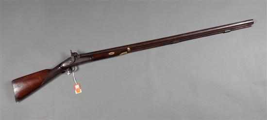 Appraisal: Harpers Ferry Model half-stock rifle dated barrel - in L