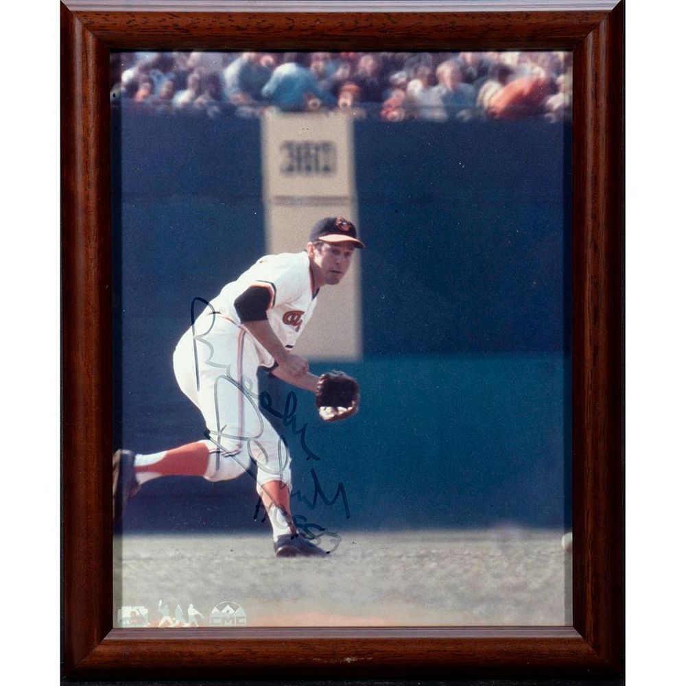 Appraisal: Signed baseball photograph Cliff House Memorabilia Original autographed inscribed photograph