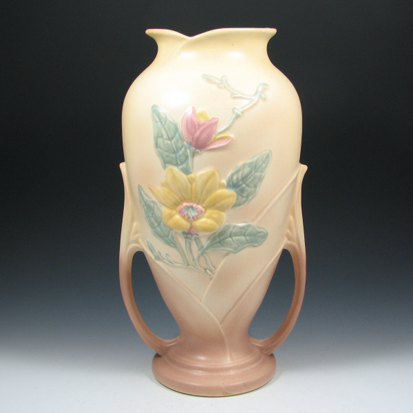 Appraisal: Hull Magnolia - Floor Vase - Mint Hull Magnolia floor