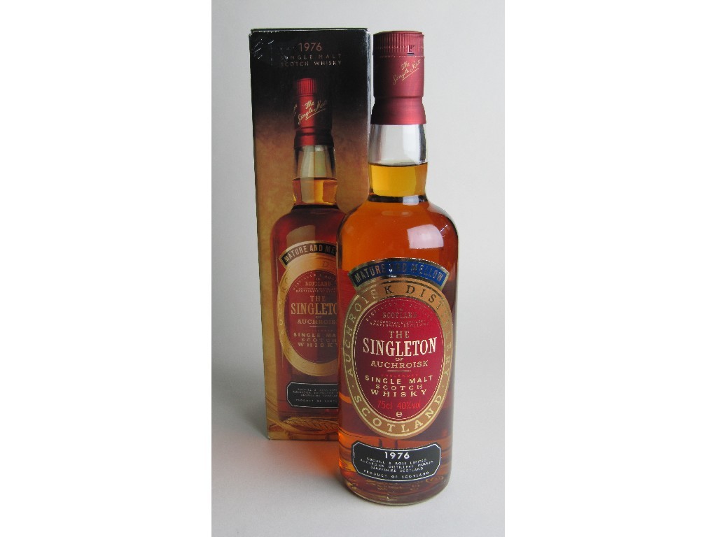 Appraisal: Singleton of Auchroisk single malt Scotch whisky bottled by Ruchill