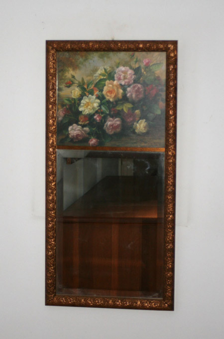 Appraisal: Victorian Renaissance Revival Gilt Gesso and Floral Still Life Color