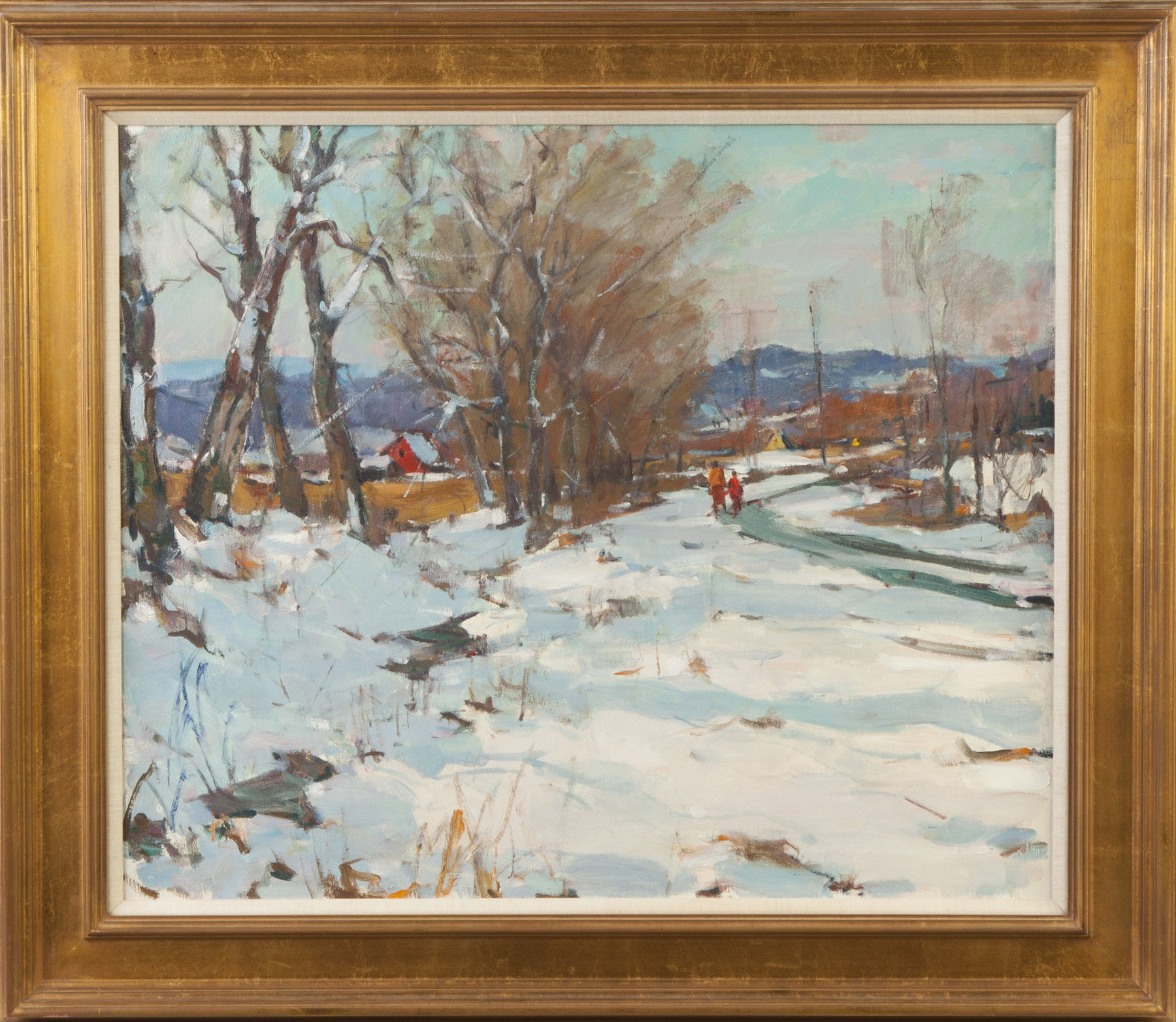 Appraisal: Carl William Peters New York - Afternoon Walk Near Fairport