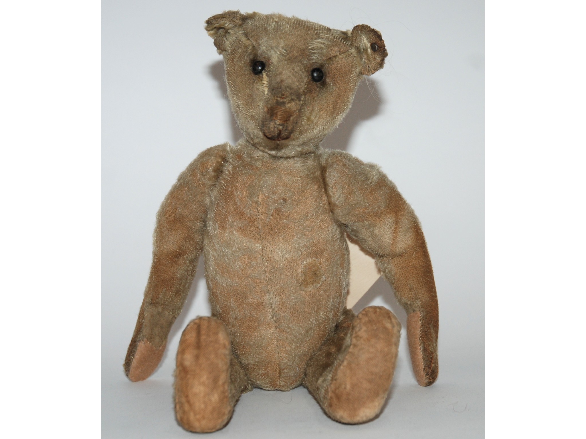 Appraisal: An early Steiff Teddy Bearwith black boot button eyes pronounced