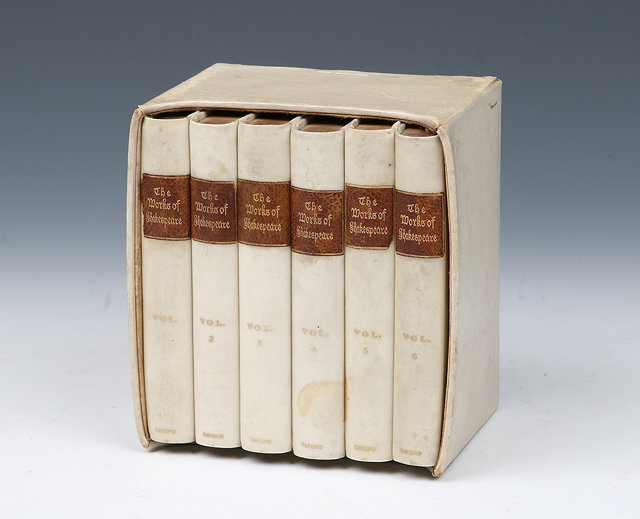 Appraisal: SHAKESPEARE William The Works of Shakespeare The Oxford Miniature Shakespeare