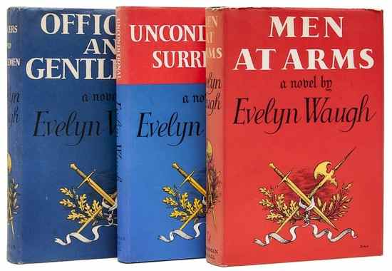 Appraisal: Waugh Evelyn The Sword of Honour trilogy vol comprising Men