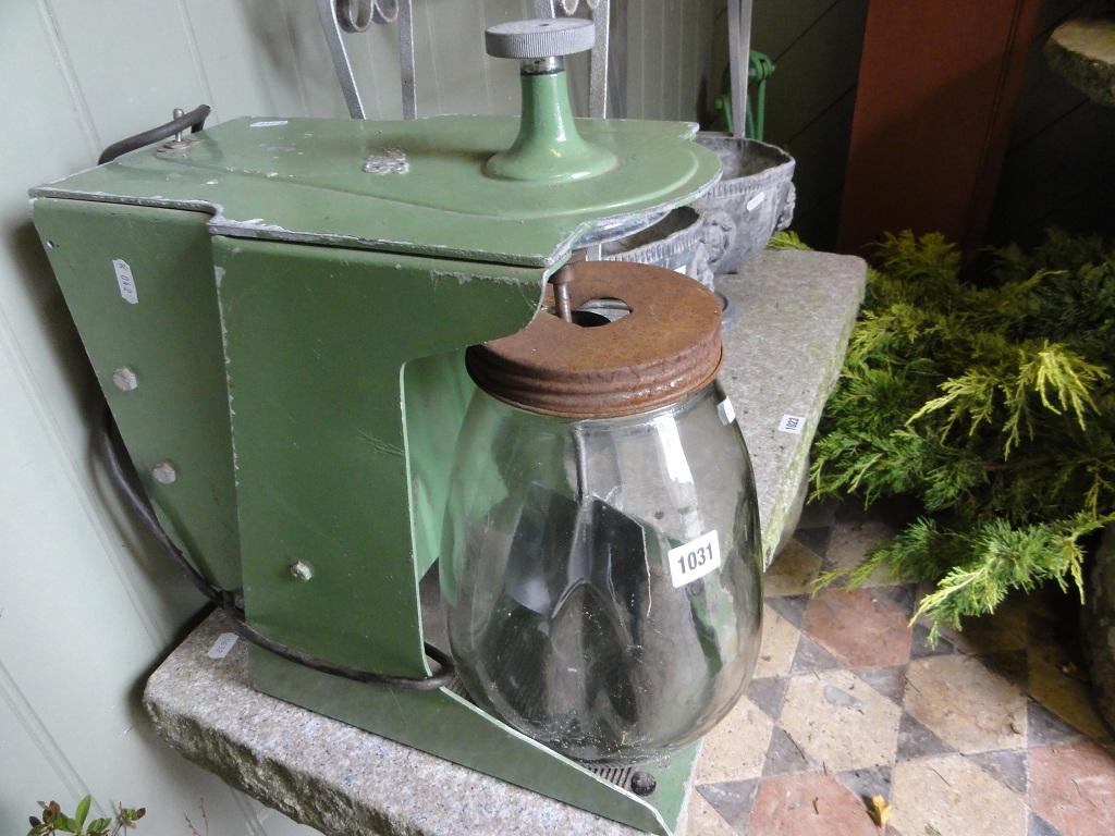 Appraisal: A vintage 'Blow' motorised table top butter churn