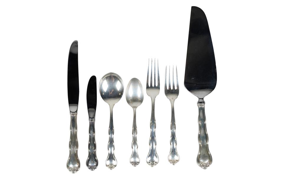 Appraisal: GORHAM STERLING FLATWARE SERVICERondo pattren comprising dinner forks salad forks