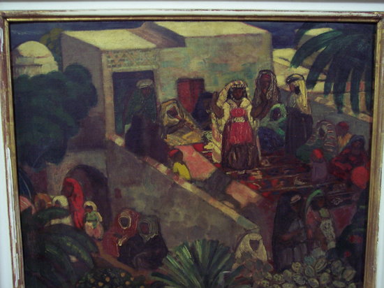 Appraisal: Charles Dufresne Scene Marocaine No signed oil on canvas cm