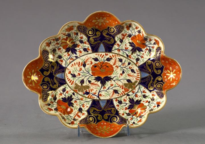 Appraisal: Fine Crown Derby Old Imari Porcelain Serving Bowl first quarter