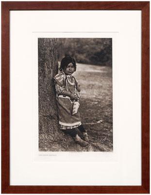 Appraisal: Photogravure after Edward Curtis American - titled lower left quot