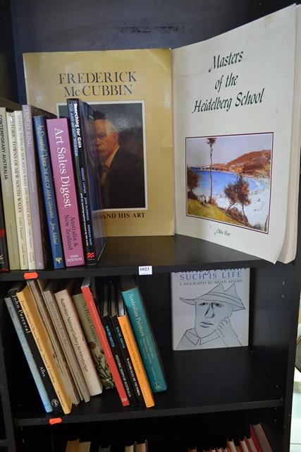 Appraisal: SHELF OF AUSTRALIAN ART REFERENCE BOOKS INCL YEARS OF AUSTRALIAN