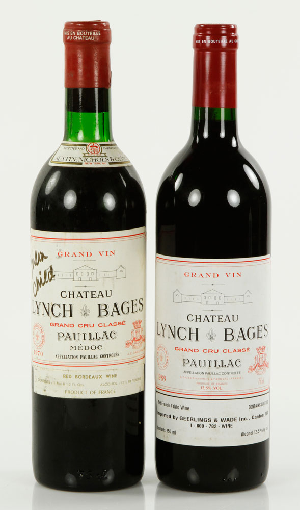 Appraisal: - Bottles Chateau Lynch Bages Pauillac Lot of two bottles