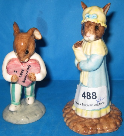 Appraisal: Royal Doulton Bunnykins Figures Judy DB Limited Edition with Certificate