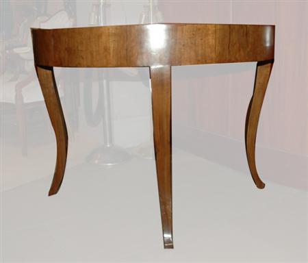 Appraisal: Italian Walnut Dining Table Estimate nbsp nbsp nbsp - nbsp