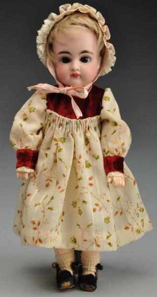 Appraisal: Kestner Doll with Closed Mouth Description Excellent quality bisque socket