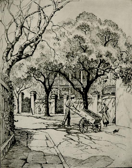 Appraisal: Elizabeth O'Neill Verner South Carolina - BEND IN CHURCH STREET