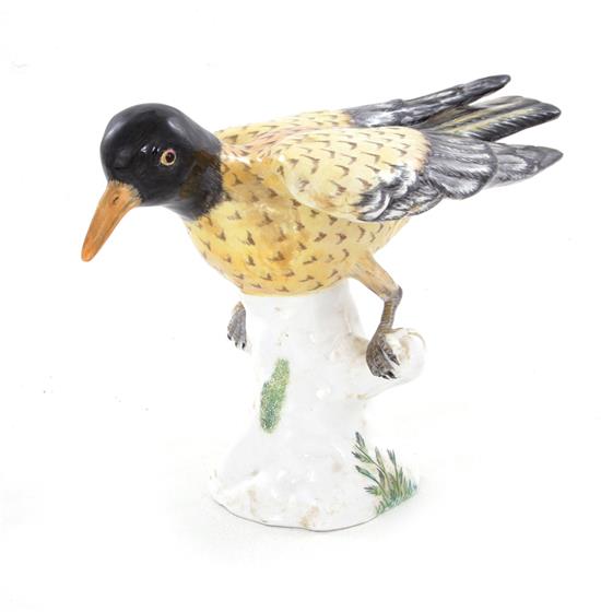 Appraisal: Crown Staffordshire bird H L W Provenance Property of a