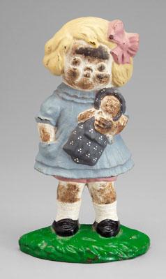 Appraisal: Hubley Raggedy Ann doorstop cast iron - in Scattered surface