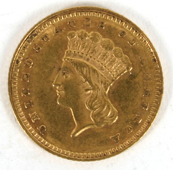 Appraisal: One Dollar Princess Type III Gold Coin