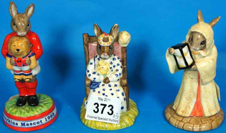 Appraisal: Royal Doulton Bunnykins Mascot DB Sands of Time DB and