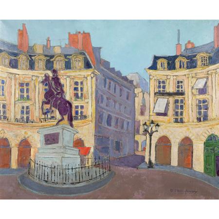 Appraisal: Michael O'Shaughnessy American th Century Paris Plaza Estimate nbsp nbsp