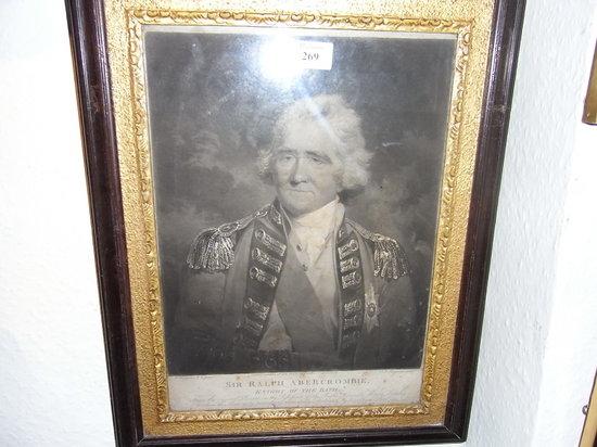 Appraisal: AFTER JOHN HOPPNERSir Ralph Abercrombie Knight of The Bath mezzotint