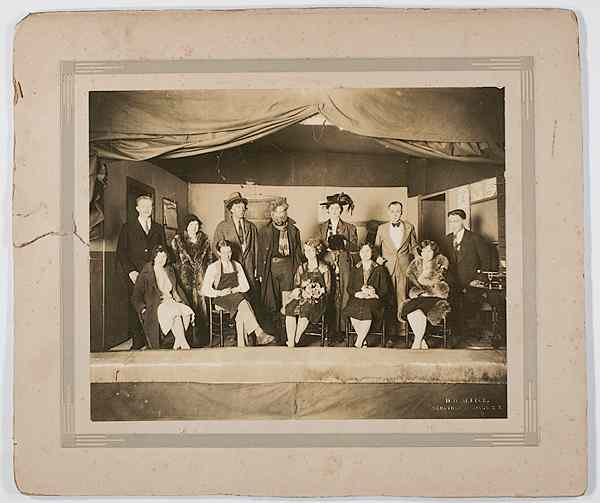 Appraisal: African Americans Lynn Council Minstrels Large Format Photograph Plus Lot