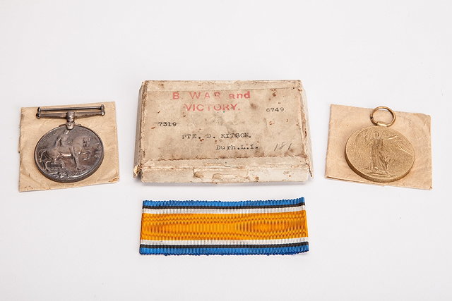 Appraisal: TWO WORLD WAR MEDALS War medal and Victory medal awarded