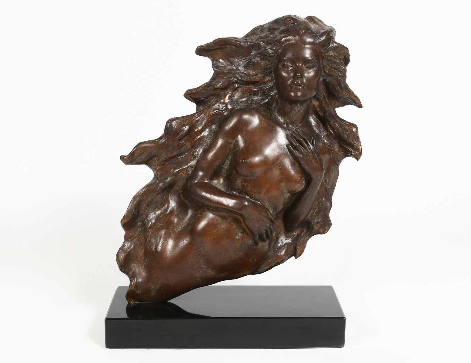 Appraisal: HART Frederick American - ''Awakening of Eve'' Bronze '' h