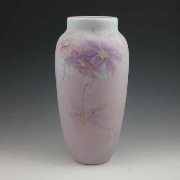 Appraisal: Weller Hudson Perfecto floral vase signed E Fox This is