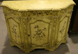 Appraisal: An Italian-style painted credenza cm wide cm deep cm high