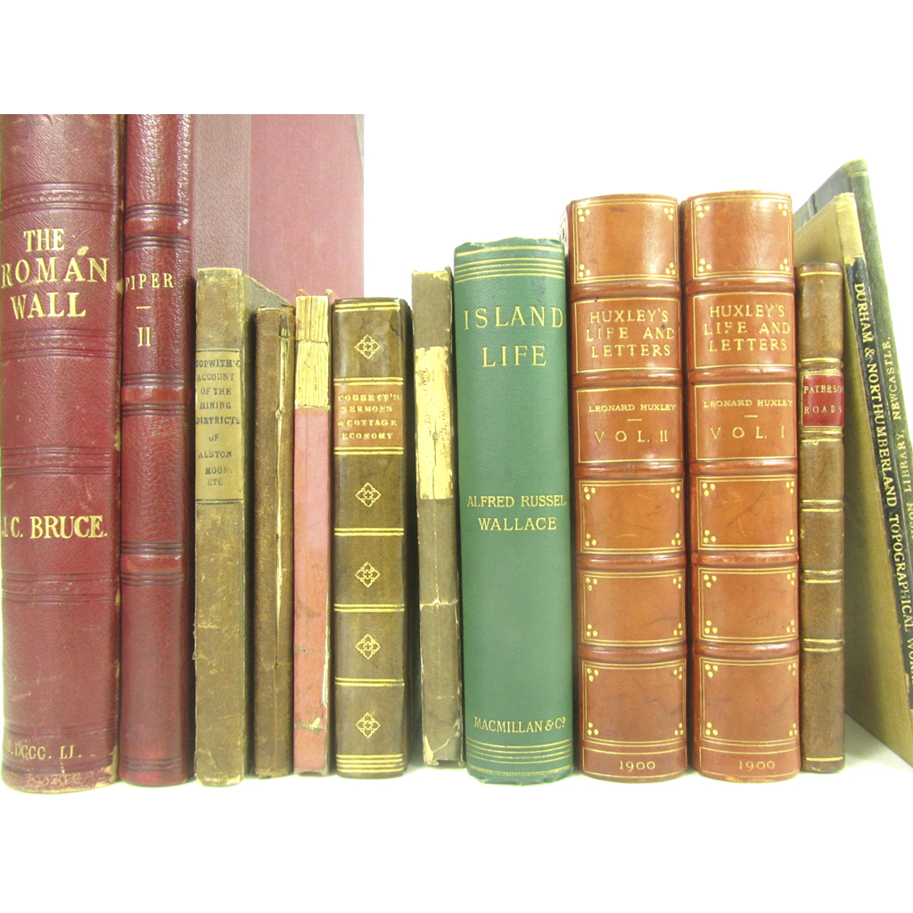 Appraisal: Miscellaneous books a large quantity including Huxley T H Life