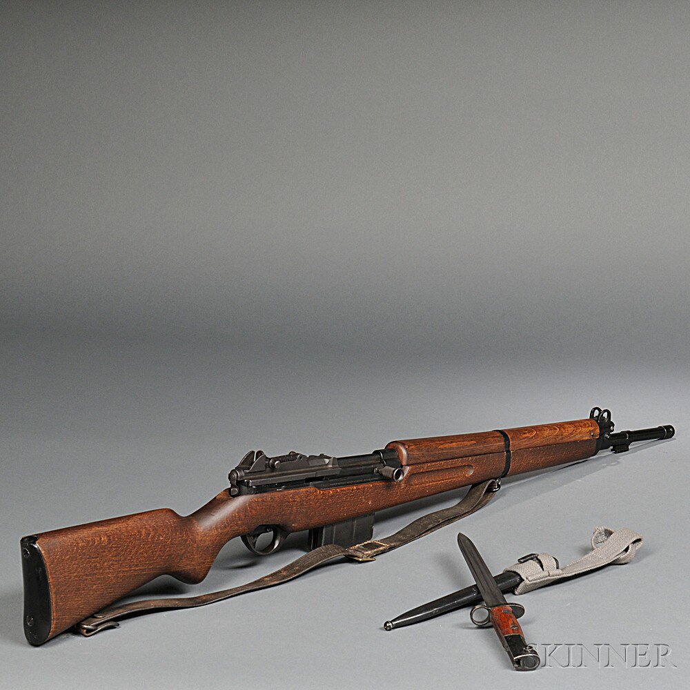 Appraisal: Fabrique Nationale Model and Bayonet c mid- th century serial