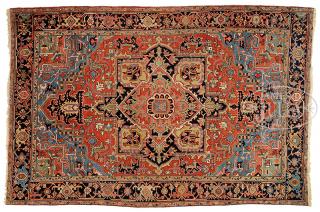 Appraisal: HERIZ ORIENTAL CARPET NORTHWEST PERSIA First third th century The